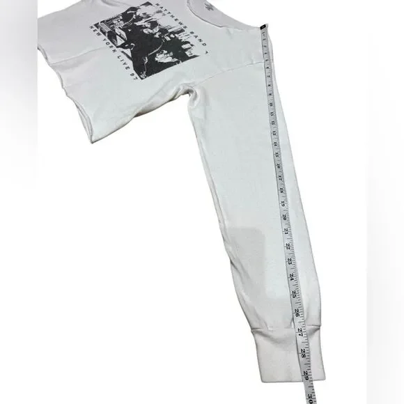 John Galt New York Live 97 Long Sleeve crop T-Shirt Size medium - Picture 12 of 12